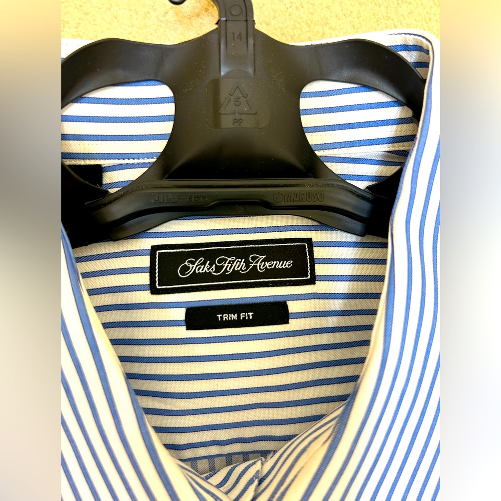 Trim fit Saks button down. Like NEW!